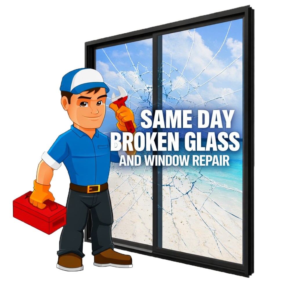 same-day broken glass repair 24/7